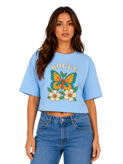 Butterfly Bloom Crop
