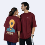 Rogue Alien Monk Tee Maroon