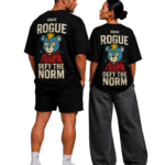 Defy the Norm Bear Tee Black