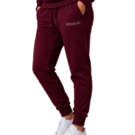 Maroon Minimal Jogger