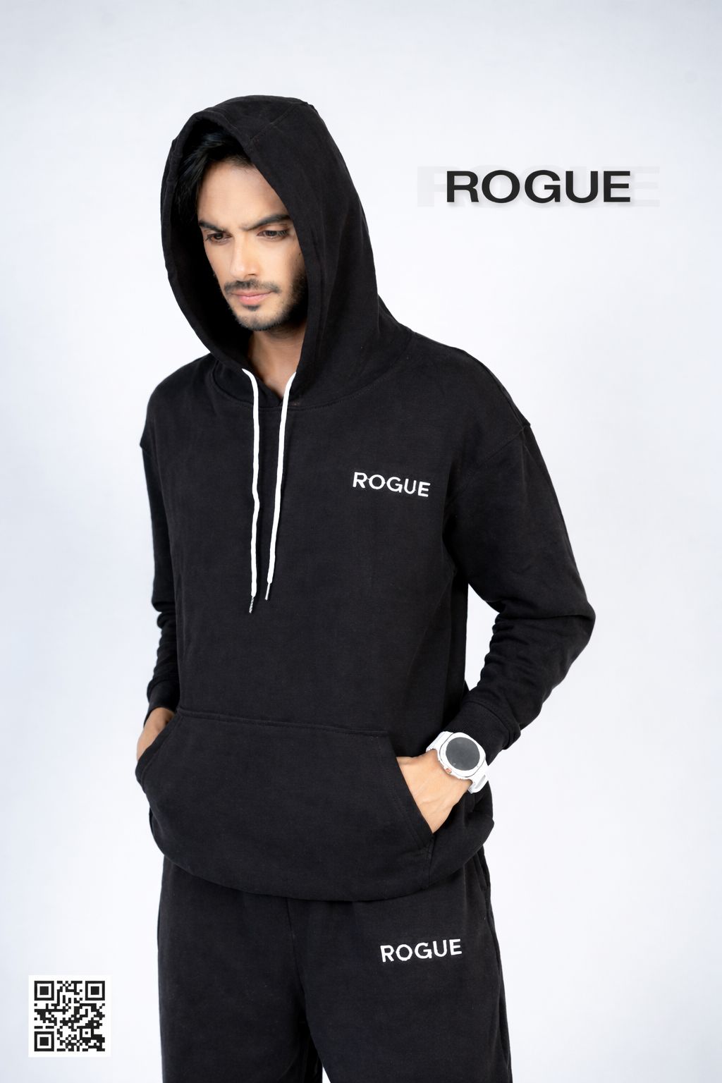 Rogue Minimal Mens Hoodie