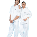 White Minimal Jogger