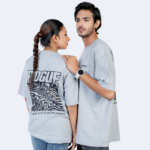 Grey Rogue Wave Pattern Tee